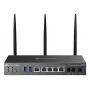 Router WLAN TP-Link Omada AX3000 Gigabit Ethernet Dual-Band (2,4 GHz / 5 GHz) preto