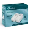 Adaptador de rede PowerLine TP-Link TL-PA8033P KIT 1300 Mbit/s Ethernet LAN branco 2 unid.