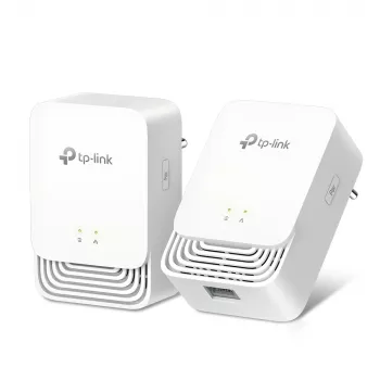 Kit Powerline TP-Link G.hn1200, 607 Mbit/s, Gigabit Ethernet, 10,100,1000 Mbit/s, HomePlug AV2, 300 m, branco