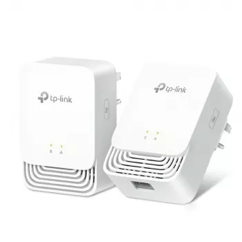 Kit Powerline TP-Link G.hn1200, 607 Mbit/s, Gigabit Ethernet, 10,100,1000 Mbit/s, HomePlug AV2, 300 m, branco
