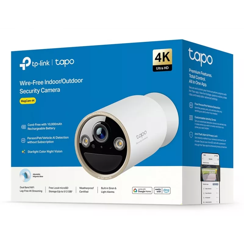 Câmara de vigilância IP TP-Link Tapo C460 3840 x 2160 píxeis