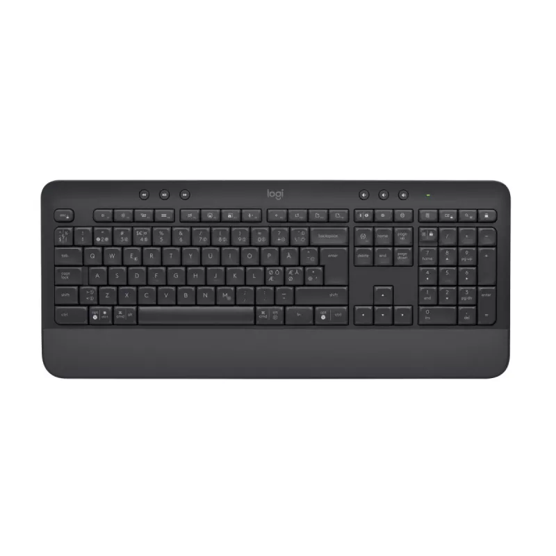 LOGITECH Signature Mk650 Combo For Business - Grafite - Qwerty Dansk/ Norsk/ Svenska/ Suomalainen