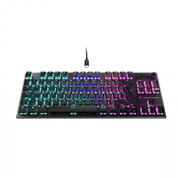 Turtle Beach Vulcan TKL Teclado Gaming USB QWERTZ Alemão preto