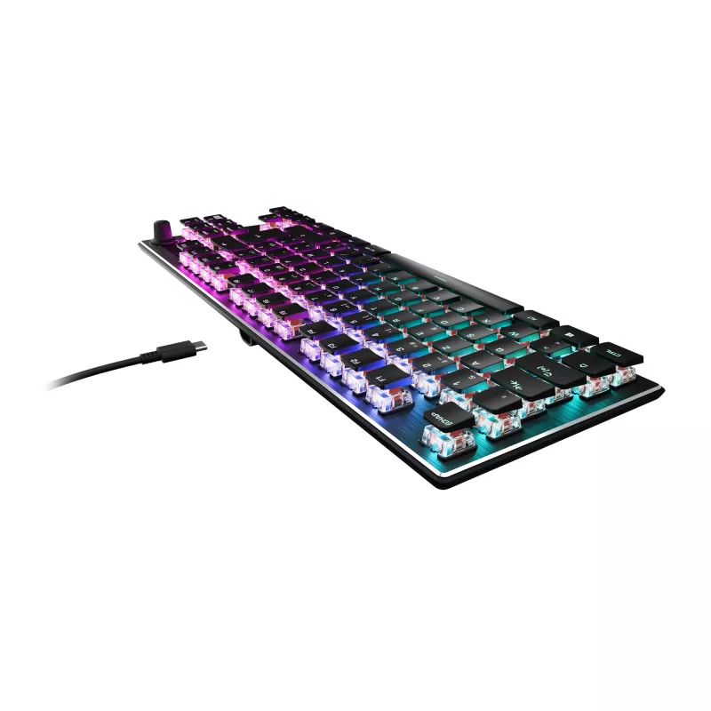 Turtle Beach Vulcan TKL Teclado Gaming USB QWERTZ Alemão preto