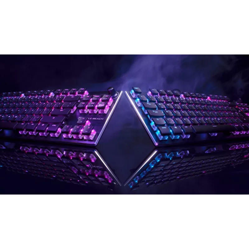 Turtle Beach Vulcan TKL Teclado Gaming USB QWERTZ Alemão preto