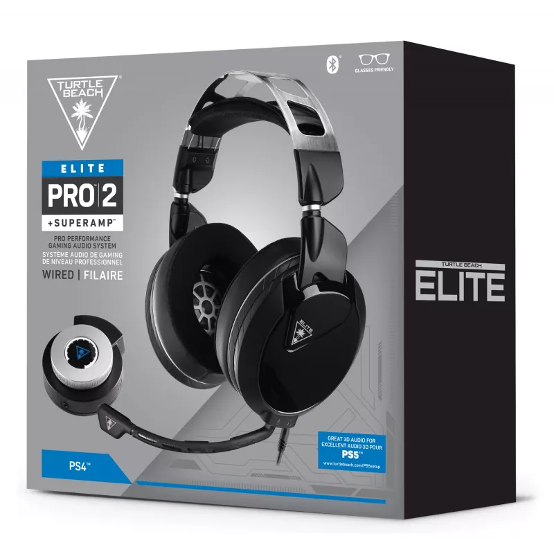 Turtle Beach Elite pro 2 & SuperAmp Headset Gaming para PS5 & PS4