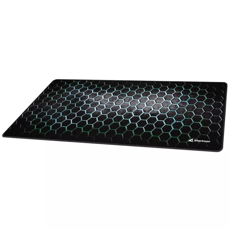 Tapete de rato Gaming SHARKOON Sgp30 - preto/verde
