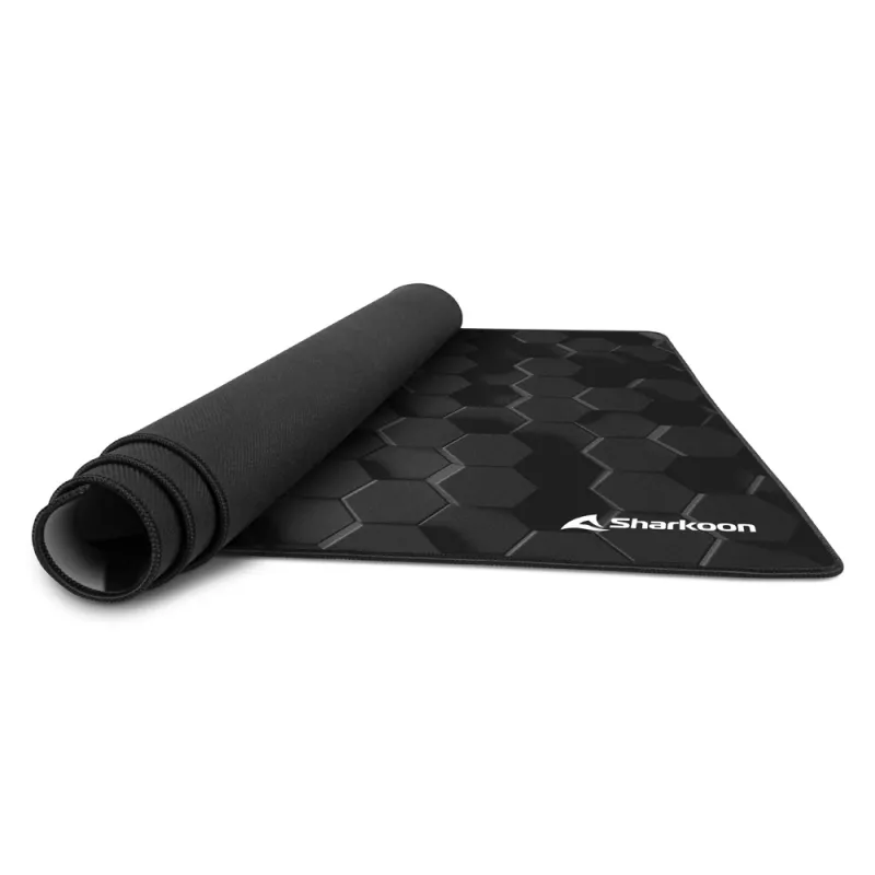 Tapete de rato Gaming SHARKOON - Sgp30 Big Hex - preto