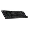Teclado gaming LOGITECH G Pro X TKL Lightspeed - Bluetooth - preto alemão - Qwertz - tátil