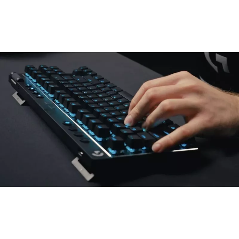 Teclado gaming LOGITECH G Pro X TKL Lightspeed - Bluetooth - preto alemão - Qwertz - tátil