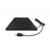 Teclado universal KeySonic KSK-3230IN (DE) USB QWERTZ alemão preto