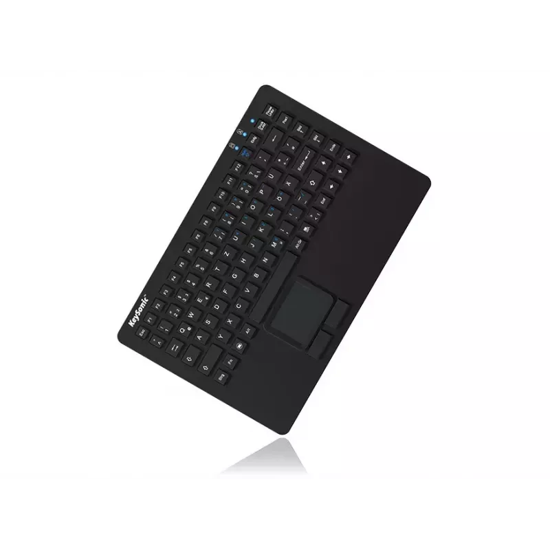 Teclado universal KeySonic KSK-3230IN (DE) USB QWERTZ alemão preto