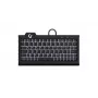Teclado doméstico KeySonic KSK-3010ELC (DE) USB QWERTZ alemão preto