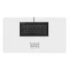 Teclado doméstico KeySonic KSK-3011ELC (DE) USB QWERTZ alemão preto