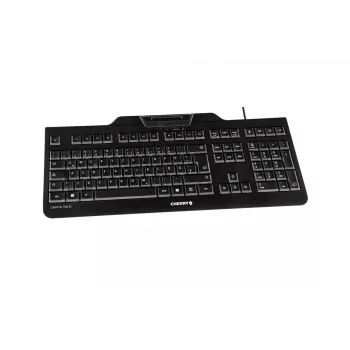 Teclado de escritório CHERRY KC 1000 SC USB QWERTY US English preto
