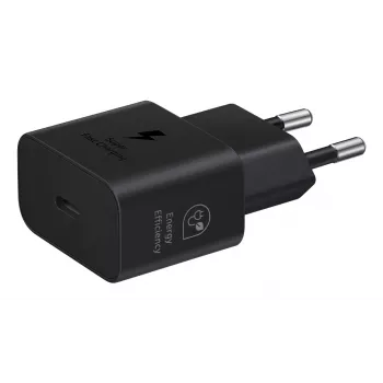 Carregador móvel Samsung EP-T2510NBEGWW universal preto USB carregamento rápido interior