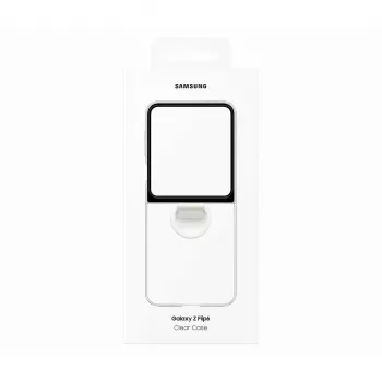 Capa de telemóvel Samsung EF-QF741CTEGWW 17 cm (6,7 polegadas) capa transparente