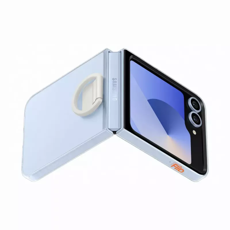 Capa de telemóvel Samsung EF-QF741CTEGWW 17 cm (6,7 polegadas) capa transparente