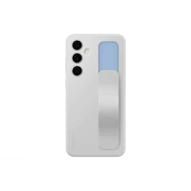 Capa Samsung Galaxy S24 FE Monochromatic cinzento com suporte de mesa