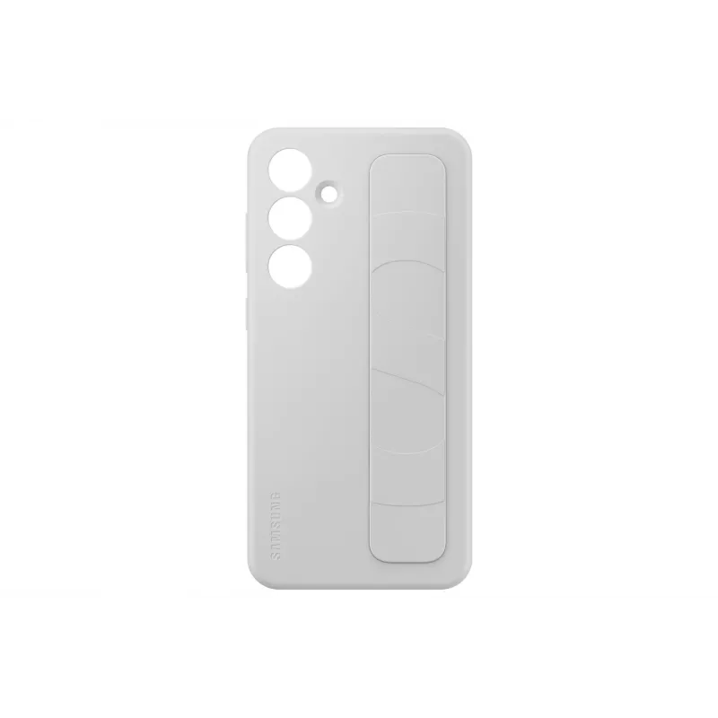 Capa Samsung Galaxy S24 FE Monochromatic cinzento com suporte de mesa