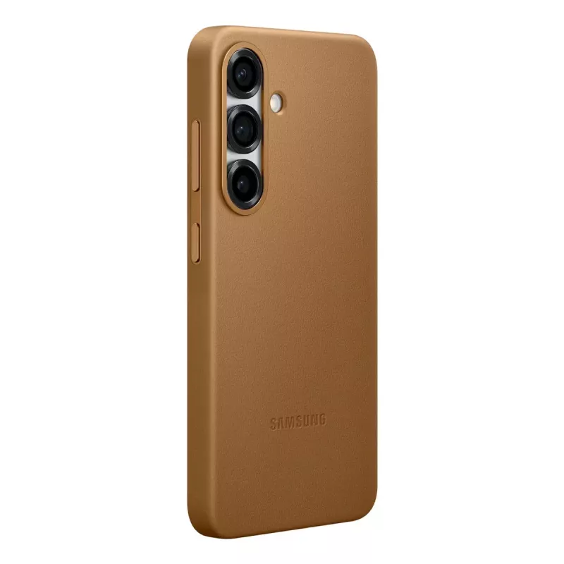 Capa Samsung Kindsuit de pele sintética para Galaxy S25