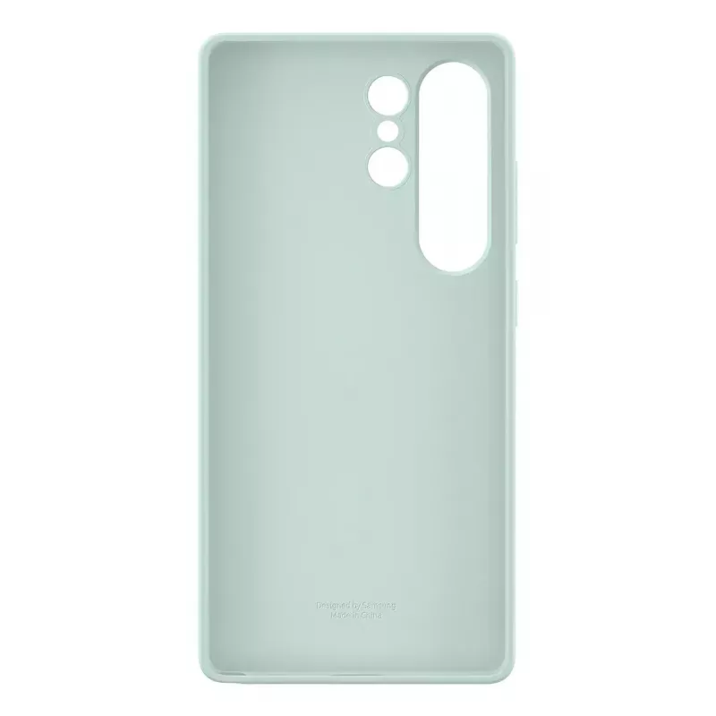 Capa de silicone Samsung Galaxy S25 Ultra cor menta