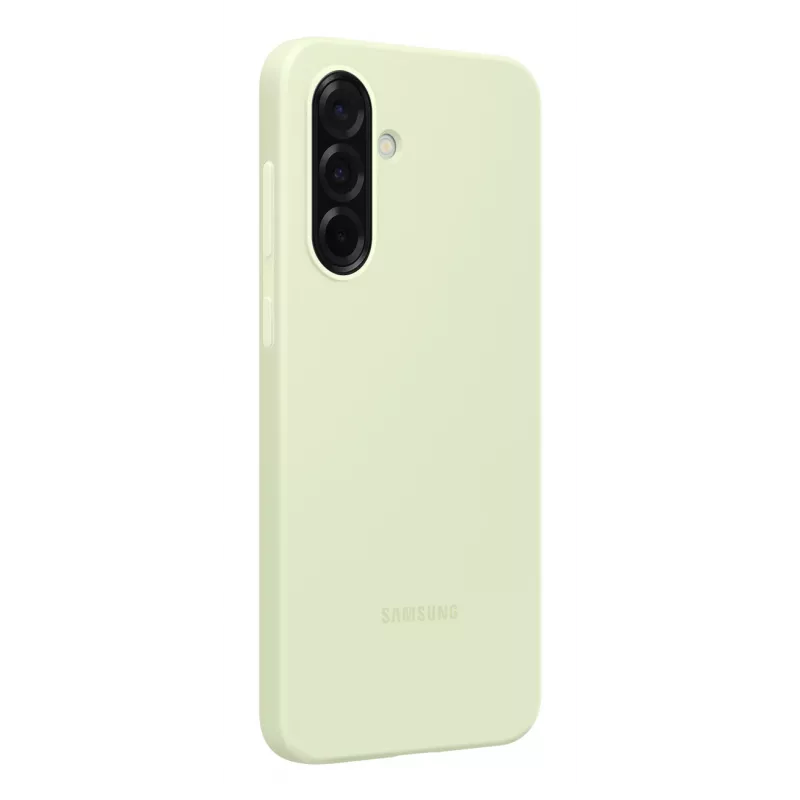 Samsung EF-PA366 capa de silicone para Galaxy A36, verde-claro