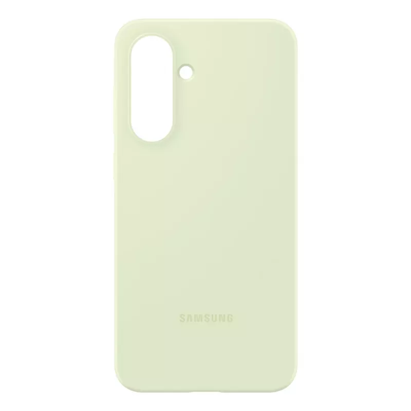 Samsung EF-PA366 capa de silicone para Galaxy A36, verde-claro