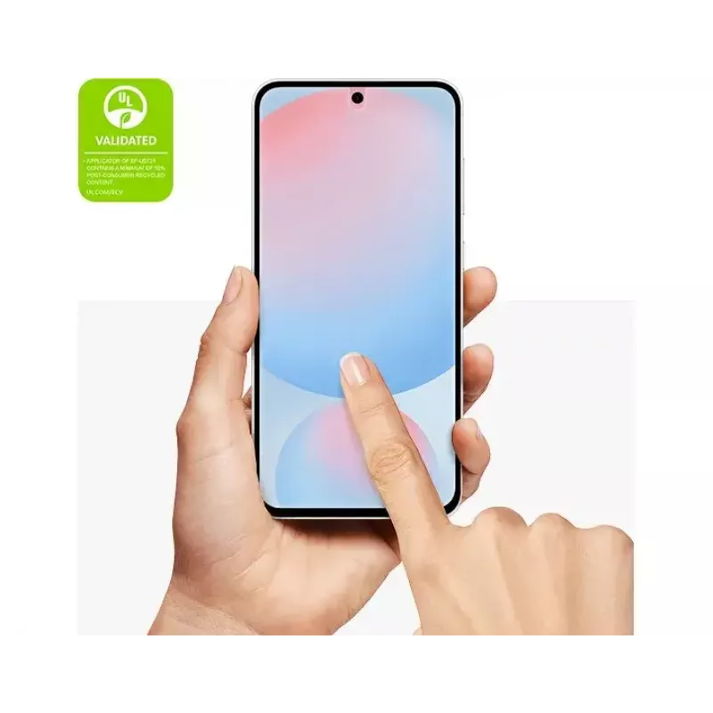 Película protetora de ecrã antirreflexo Samsung para S24 FE resistente a riscos transparente pack de 2