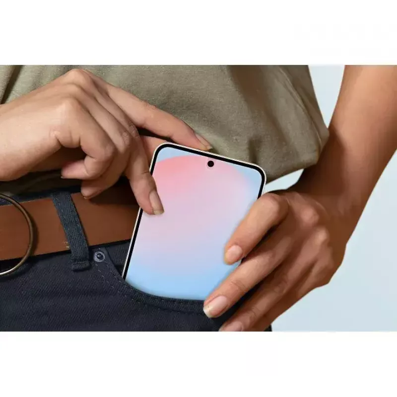 Película protetora de ecrã antirreflexo Samsung para S24 FE resistente a riscos transparente pack de 2