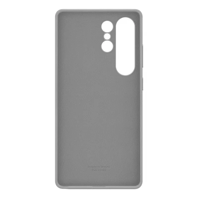 Samsung Kindsuit capa de pele sintética para Galaxy S25, capa, Samsung, Galaxy S25 Ultra, 17,5 cm (6,9 polegadas), cinzento