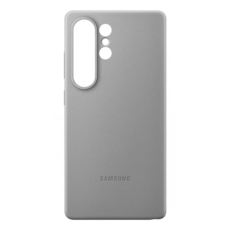 Samsung Kindsuit capa de pele sintética para Galaxy S25, capa, Samsung, Galaxy S25 Ultra, 17,5 cm (6,9 polegadas), cinzento