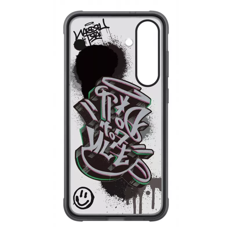 Samsung EF-JS936 Flipsuit Rugged capa para Galaxy S25+, preta