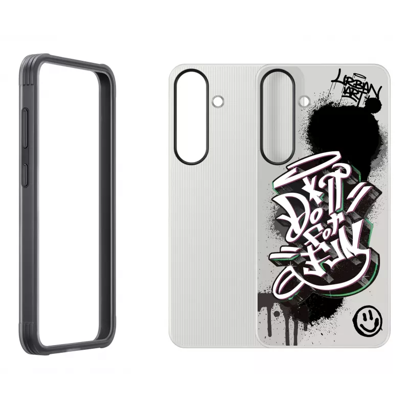 Samsung EF-JS936 Flipsuit Rugged capa para Galaxy S25+, preta