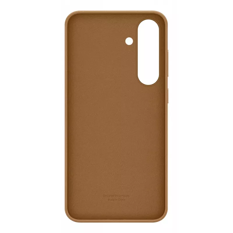 Capa de pele sintética Samsung Galaxy S25+ capa castanho 6,7 polegadas
