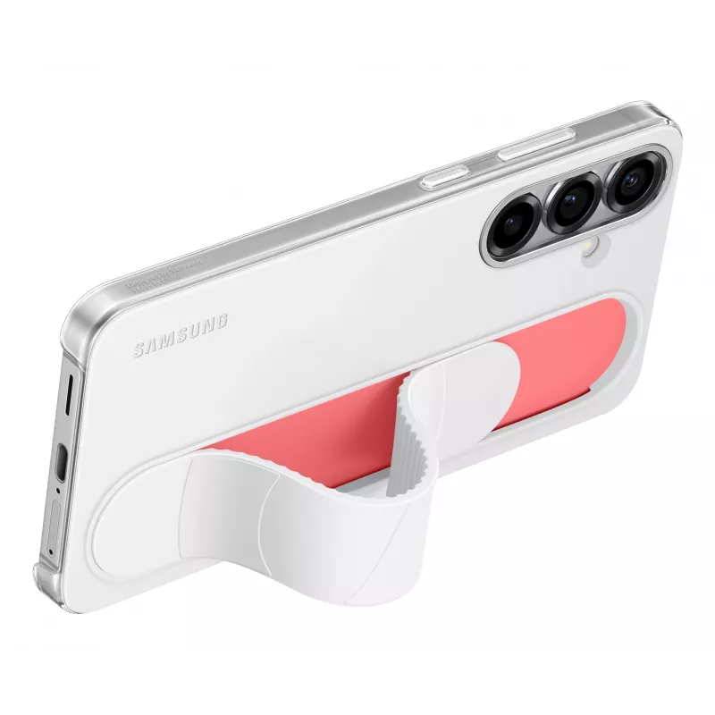 Samsung Standing Grip Case para Galaxy S25+, capa, Samsung, Galaxy S25+, 17 cm (6,7 polegadas), branco
