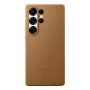Samsung EF-VS938 Kindsuit capa de pele sintética para Galaxy S25 Ultra, camelo (castanho)