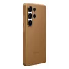 Samsung EF-VS938 Kindsuit capa de pele sintética para Galaxy S25 Ultra, camelo (castanho)