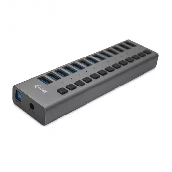 i-tec USB 3.0 HUB de carregamento 13 portas + adaptador de corrente 60 W