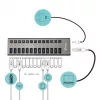 i-tec USB 3.0 HUB de carregamento 13 portas + adaptador de corrente 60 W