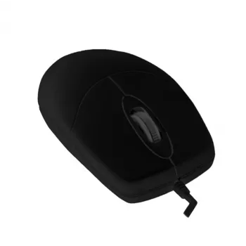 Rato com fio Contour Design Active Key Contour lavável IP68 roda de scroll preto PMJ1