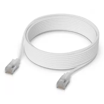 Cabo patch Unifi Premium UBIQUITI NETWORKS - CAT6a - 8m - branco