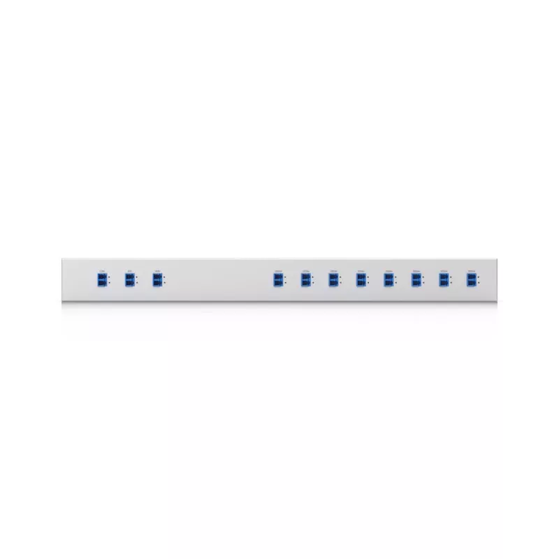 Multiplexador de comprimento de onda Ubiquiti UACC-CWDM-8 largura 442 mm profundidade 120 mm altura 43.7 mm