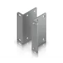 Conjunto de montagem Ubiquiti UACC-Rack-Ear-2U aço galvanizado cinzento
