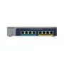 NETGEAR 8 portas Ultra60 PoE++ Multi-Gigabit (2,5G) Ethernet Plus Switch Gerido L2/L3 2.5G Ethernet (100/1000/2500) Power over Ethernet (PoE) cinzento