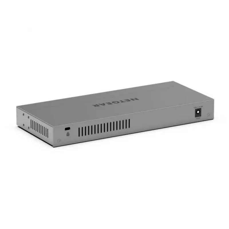 NETGEAR GS108X Não gerido L2 Gigabit Ethernet (10/100/1000) cinzento