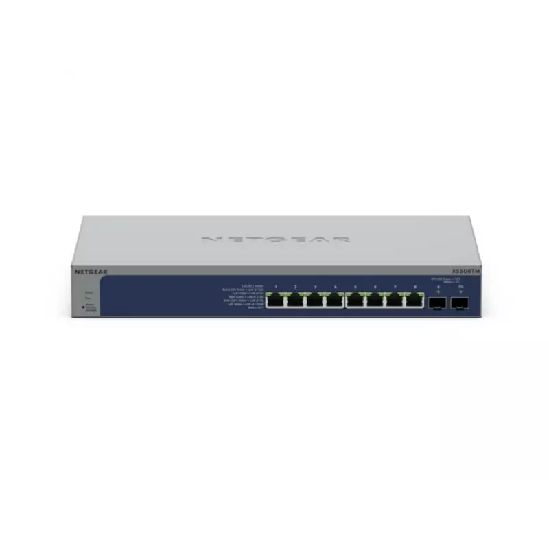 Switch Gerido NETGEAR XS508TM L2/L3/L4 cinzento