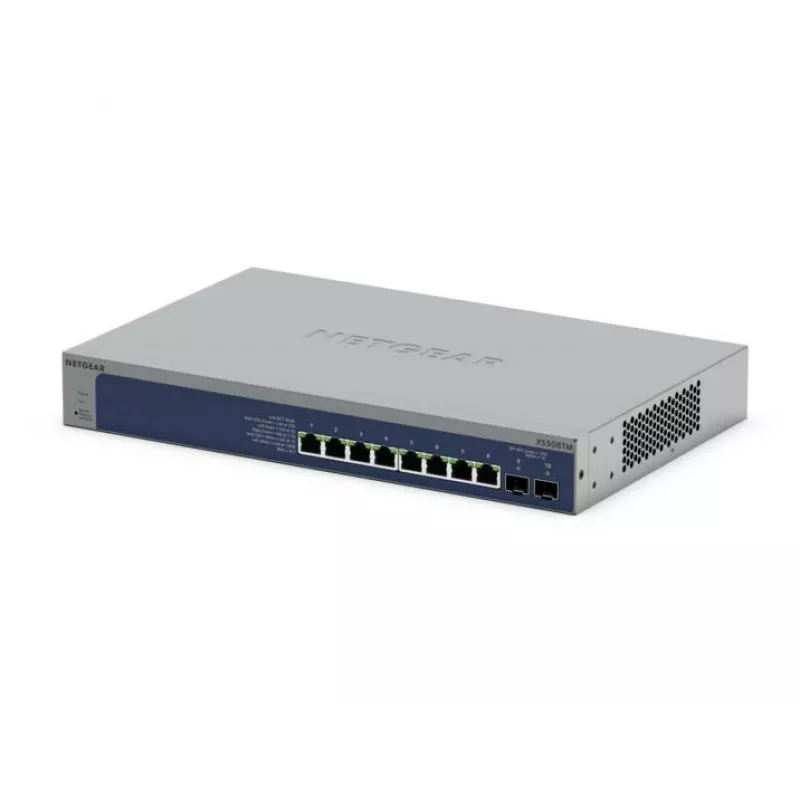 Switch Gerido NETGEAR XS508TM L2/L3/L4 cinzento