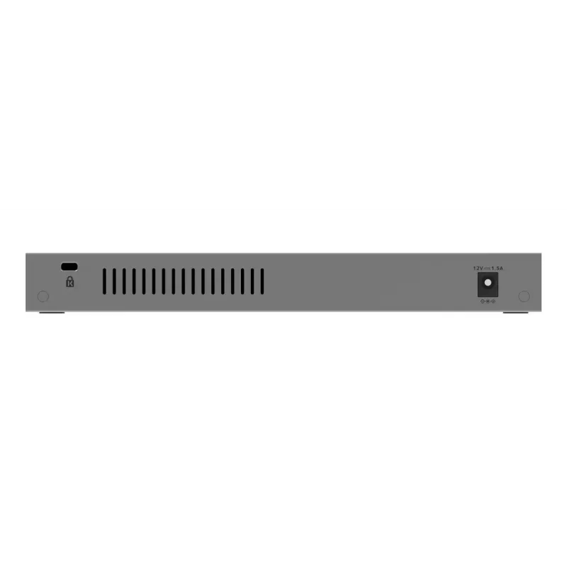 Switch de rede NETGEAR GS108MX-100EUS Unmanaged L2 Gigabit Ethernet (10/100/1000) Montagem em secretária/parede