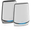 Sistema Mesh NETGEAR Orbi RBK852 AX6000 WiFi 6 Tri-Band (2,4 GHz / 5 GHz / 5 GHz) Wi-Fi 6 (802.11ax) Cinzento, Branco 8 Interno